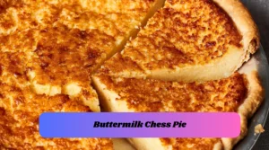 Buttermilk Chess Pie