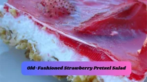 Old-Fashioned Strawberry Pretzel Salad