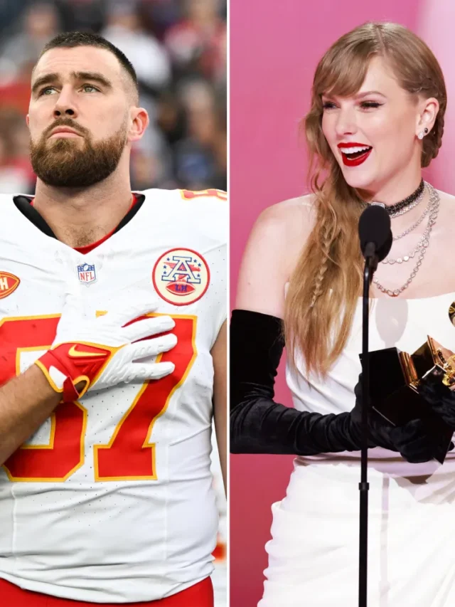 How Travis Kelce supported Taylor Swift’s recordmaking Grammys 2024